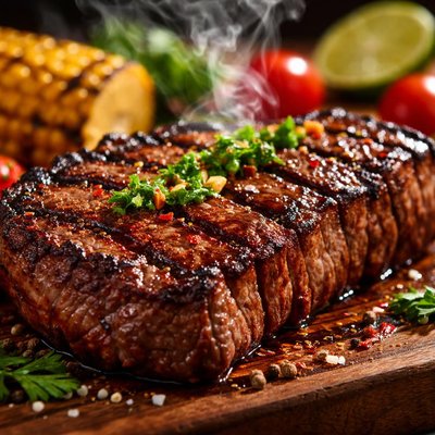 Image of Grilled Sirloin Steak Colombian Churrasco
