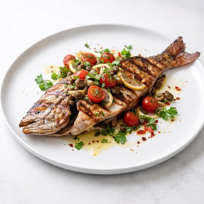 Image of Grilled Spanish Style Snapper