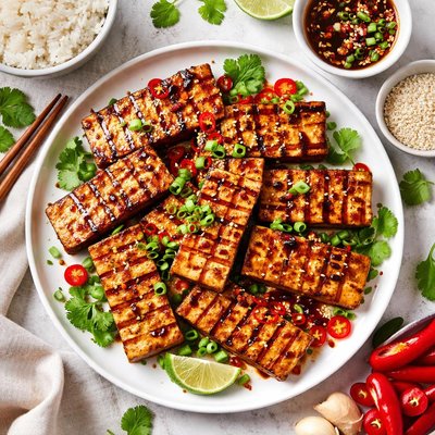 Image of Grilled Spicy Asian Tofu