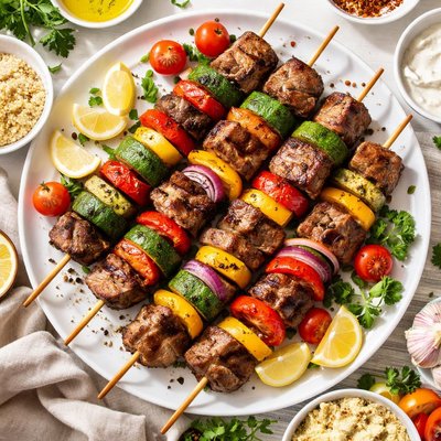 Image of Grilled Steak Kabobs