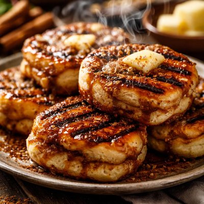 Image of Grilled Sticky Buns Pennsylvania Dutch Style