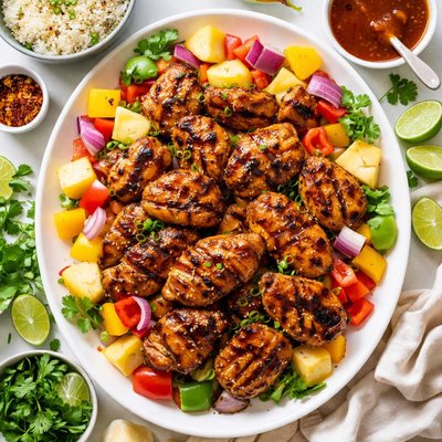 Image of Grilled Sweet and Sour Chicken