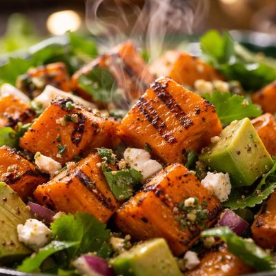 Image of Grilled Sweet Potato Salad