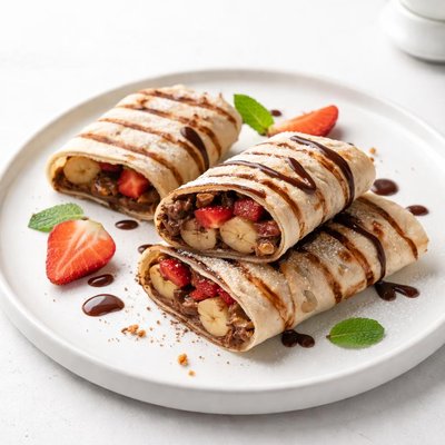 Image of Grilled Tortilla Dessert Wraps