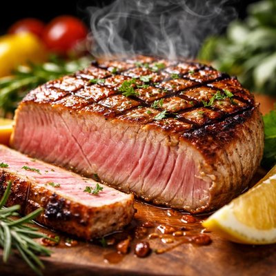 Image of Whole30 Grilled Tuna Steak