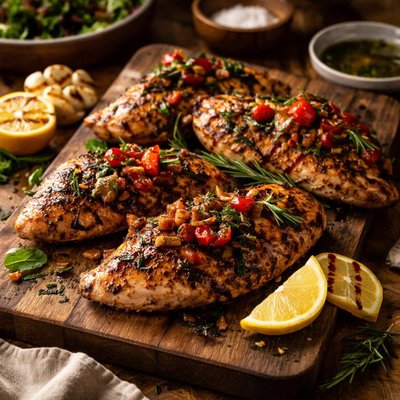 Image of Grilled Tuscan Chicken