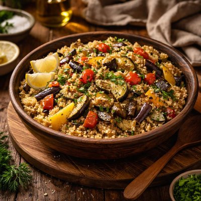 Image of Grilled Vegetable Couscous