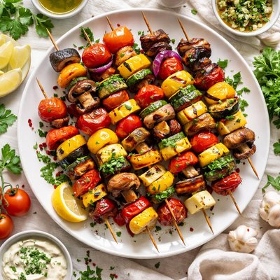 Image of Grilled Vegetable Kebab