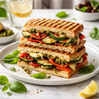 Image of Grilled Vegetable Panini