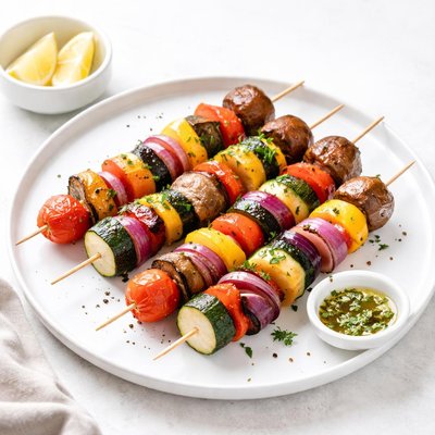 Image of Grilled Veggie Kabobs