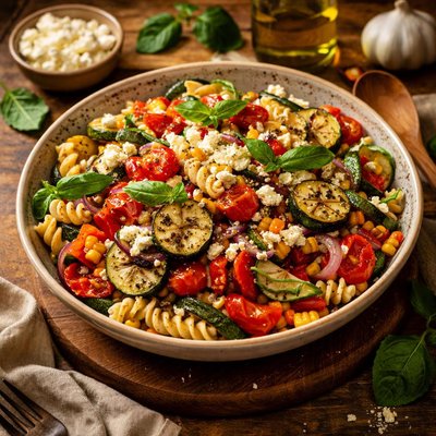 Image of Grilled Veggie Pasta Salad