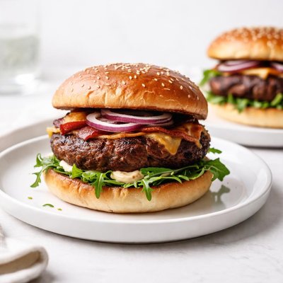 Image of Grilled Venison Burgers