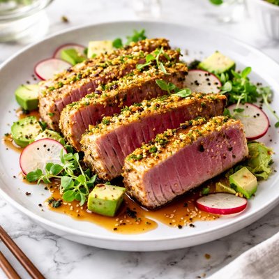 Image of Grilled Wasabi Tuna