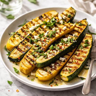 Image of Grilled Yellow Squash and Zucchini