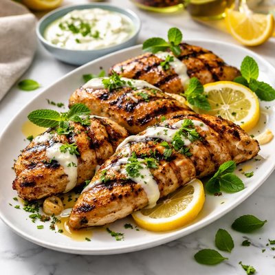 Image of Grilled Yogurt Lemon Chicken