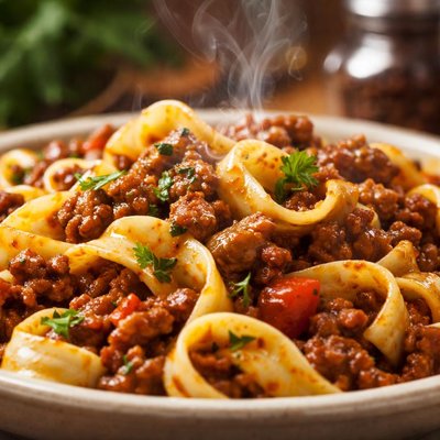 Image of Ground Beef and Noodles