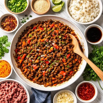 Image of Ground Beef Chinese Style