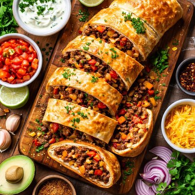 Image of Ground Beef Gyroll