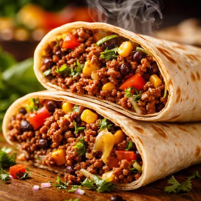 Image of Ground Beef Mexi Wraps