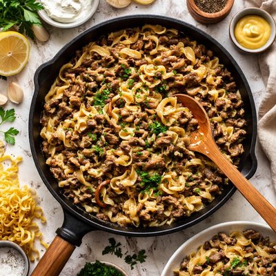 Image of Ground Beef Stroganoff