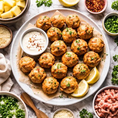 Image of Ground Pork and Potato Balls