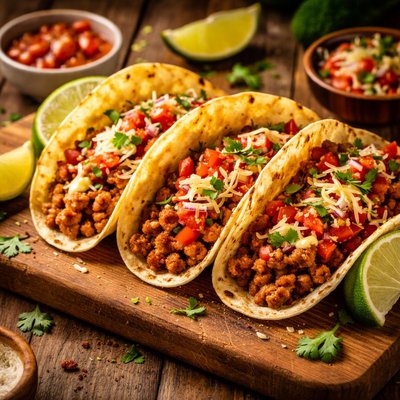 Image of Ground Pork Tacos