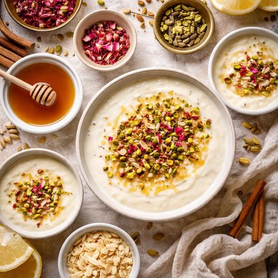 Image of Ground Rice Pudding Mehallabia