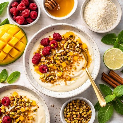 Image of Ground Rice Sweet Custard
