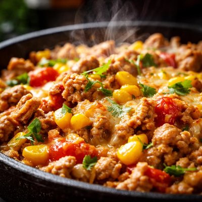 Image of Ground Turkey and Corn Casserole