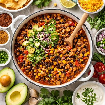 Image of Ground Turkey Chili for People Who Hate Ground Turkey