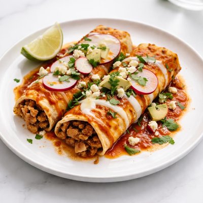 Image of Ground Turkey Enchiladas