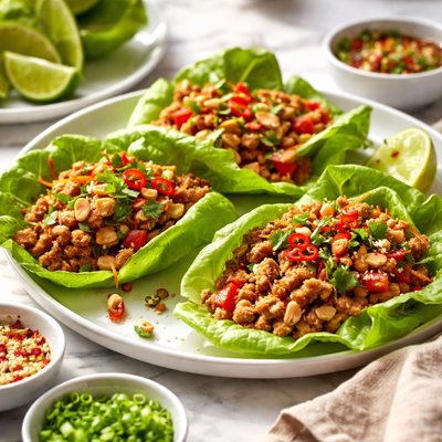 Image of Ground Turkey Lettuce Wraps