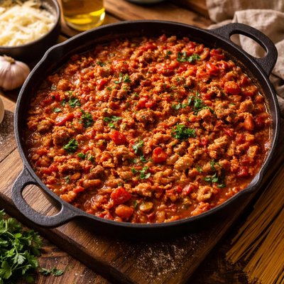 Image of Ground Turkey Spaghetti Sauce