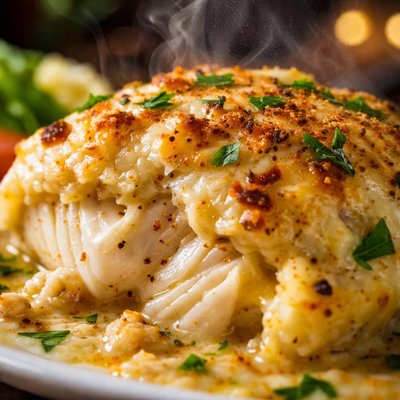 Image of Grouper Fromage Ala Paula Deen