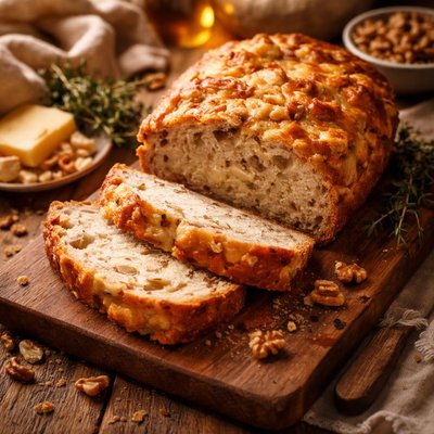 Image of Gruyere and Walnut Bread