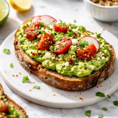 Image of Whole30 Guacamole Toast