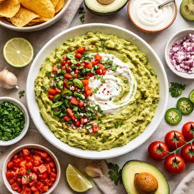 Image of Guacamole with Sour Cream