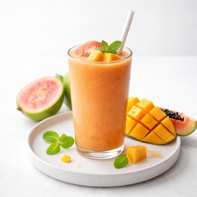 Image of Guava Mango Papaya Smoothie