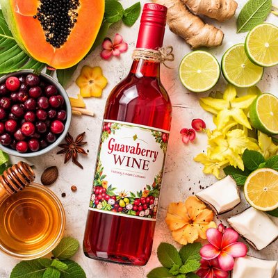 Image of Guavaberry Wine Virgin Islands St Martin