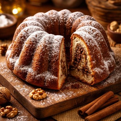 Image of Gugelhupf Kuglof Kugelhopf German Hungarian Coffee Cake