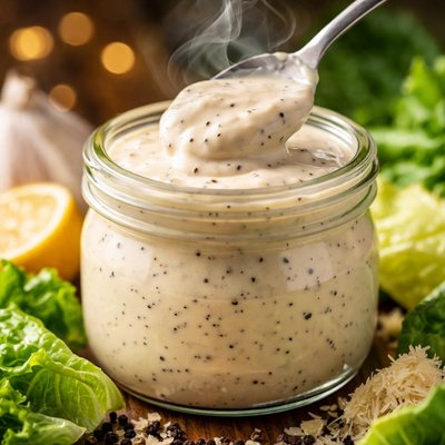Image of Guilt Free Caesar Salad Dressing
