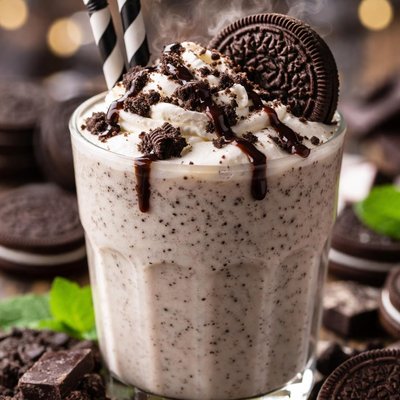 Image of Guilt Free Cookies and Cream Smoothie