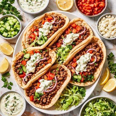 Image of Guilt Free Ground Turkey Gyros