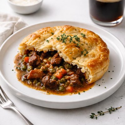 Image of Guinness Slow Cooker Beef Pot Pie