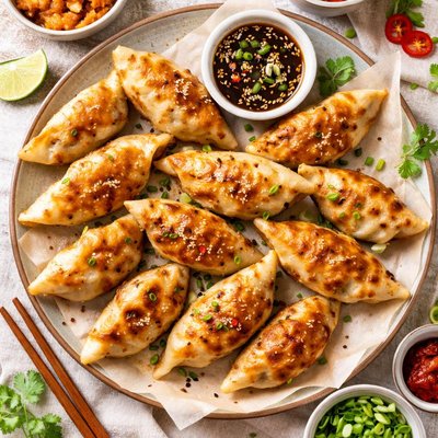 Image of Gunmandu Korean Style Fried Dumplings