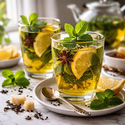 Image of Gunpowder Mint Tea