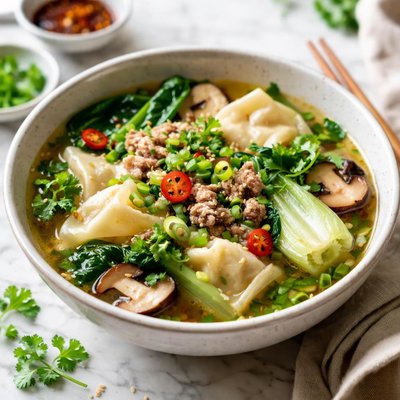 Image of Gyoza Inside Out Soup