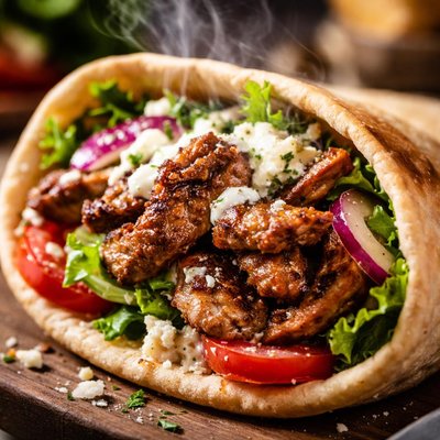 Image of Gyro Style Pork Sandwich