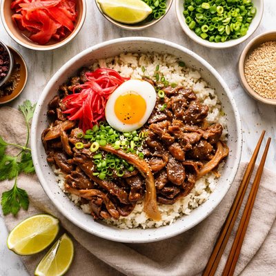 Image of Gyudon (Japanese Beef Bowl)