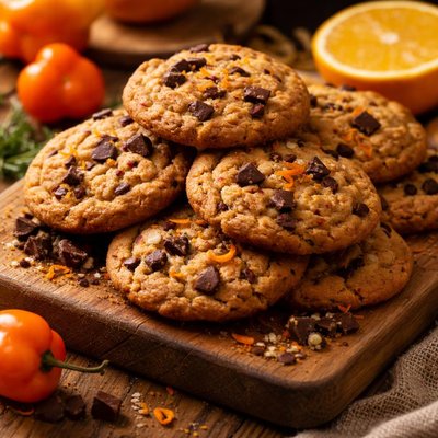 Image of Habanero and Orange Chocolate Chip Cookies